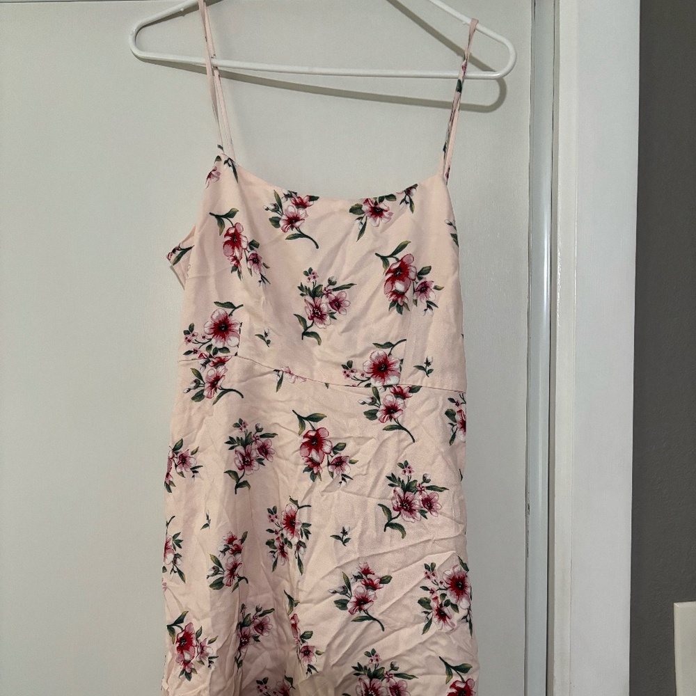 Pink Flower Dress